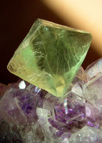 krystal fluoritu